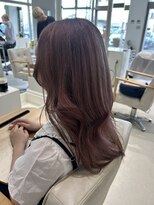 コト 福井大和田店(coto)&nbsp;福井大和田ピンクグレージュハイトーンカラーくすみピンク