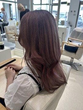 コト 福井大和田店(coto) 福井大和田ピンクグレージュハイトーンカラーくすみピンク