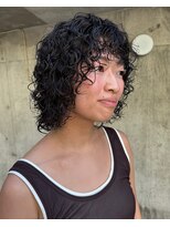 ナループロアオハナ(Nalu pu loa ohana) 海外風カーリーパーマウルフパーマくるくるパーマ