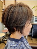 大人ショートX丸みショート　４０代５０代６０代　2025/9/1