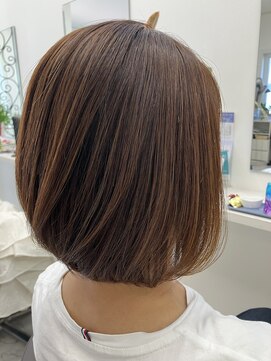 サロンドノア(Salon de NoA) 縮毛矯正×ボブ