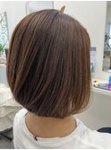 縮毛矯正×ボブ