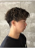 シャドウパーマルーズパーマ波巻きスパイラルパーマ