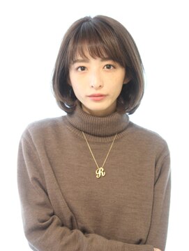 レウナ 外苑前(Reuna) 30代40代50代大人可愛いボブ　ワンカールボブ