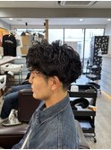 #サーフカール#スパイキーショート#ブルーブラック#船橋