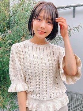 エイミー(Aimee) Aimee 町田 インナーカラー×丸みボブ