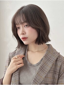 髪と地肌に優しいオーガニックカラー♪気になり始めた白髪もおしゃれにカバー美しいをいつまでも楽しめる◎