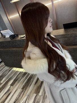 ヘアメイク アース 秋田仁井田店(HAIR & MAKE EARTH) 透明感ブラウン