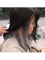 リガナッツ 王子店(Riganuts)&nbsp;グレーインナーカラー