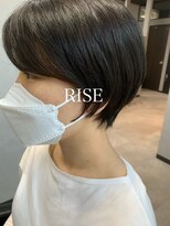 ライズ(RISE) 【西18丁目駅/円山】前髪ありショートヘア/大人ショート/ボブ