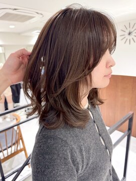 ジルブラン 大阪(JIL BLAN) レイヤーカット/顔まわりカット/ダブルカラー[堺]