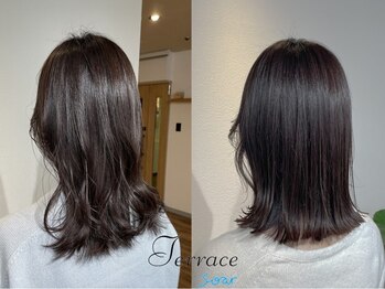 テラスソア(Terrace soar)の写真/札幌駅徒歩3分【カット＋カラー＋marbb＋TR￥9270】美しい素髪を！！＊大人女性のためのこだわり商材◎