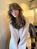 ニコフクオカヘアーメイク(NIKO Fukuoka Hair Make)&nbsp;【NIKO】ブリーチなしダブルカラー.顔まわりレイヤー.ベージュ