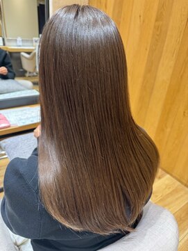 フィゼル 梅田茶屋町(fizelle) 髪質改善☆ ナチュラルストレートロング【フィゼル茶屋町店】