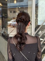 クラリス バイネオ 武蔵小杉(Claris by neo) ポニーテールヘアアレンジ〇
