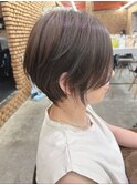 30代・40代に人気の美シルエットショート/大人美髪ショートヘア