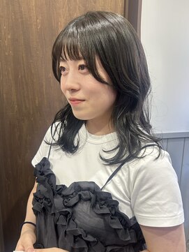 ラパンセ ブラン(LA PENSEE BRUN) 顔周りカット