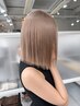 【新規人気No. 1】垢抜けカット＋艶カラー＋TR　￥9,500
