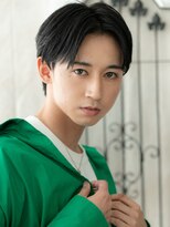 モッズヘアメン 札幌月寒店(mod's hair men)&nbsp;黒髪アップバング刈り上げない清潔感フェザーマッシュ20代30代n