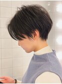 〈a20〉ショート韓国ボブハイライト髪質改善ブリーチ前髪20.30代