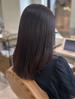 カノエ 福岡香椎店(canoe)&nbsp;ダーククレージュ 透明感カラー 髪質改善トリートメント ツヤ髪