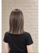 ヘアーメイクガーデン(hair&make garden)&nbsp;グレージュボブxハイライト