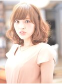 小顔バング×ふわふわマシュマロボブ/心斎橋&難波&なんば