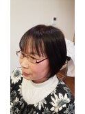 ショートボブ