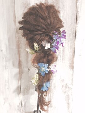 アンフィフォープルコ(AnFye for prco) 【AnFyeforprco】ルーズ編みこみアレンジ