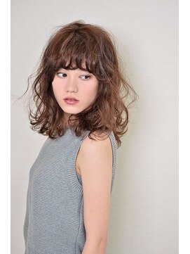 ヘアー ルーム レッド(hair room. red by NYNY) ミディアム×愛されヘア×ハイライト