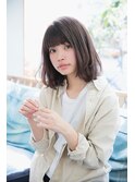 【 BAYROOM 横浜】シンプルで大人可愛いボブ