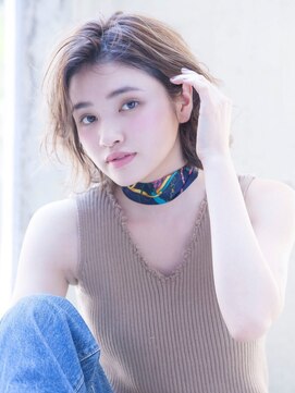 シエナ 渋谷(Siena) Sienaショート×グレージュ