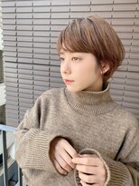 前髪カール/ネオシースルーバング/くびれボブ［銀座］