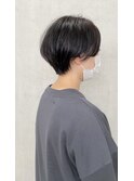 コンパクトショートand暗めグレージュ