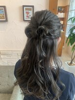 ヘアーアンドメイク エクリ 不動前店(Hair&Make equri)&nbsp;結婚式 ヘアアレンジ かわいい / 20代30代40代