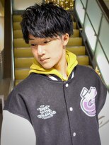 グロウ 天神店(growth) ナチュラル爽やかハーフアップバング