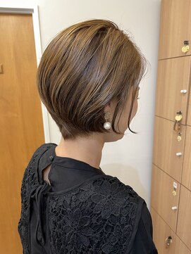 モリオ フロム ロンドン 大宮2号店(morio from London) 【morio大宮2号／米村】前下がりショート30代