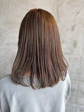 アンディ ニジュウサンド クリエイション(and D 23℃ creation) ベージュハイライトカラー