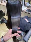 圧倒的ツヤと手触り!唯一無二の髪質改善