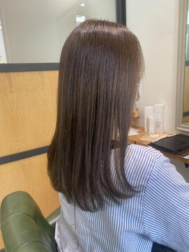 リールヘア 千早店(rire hair) 大人グレージュ
