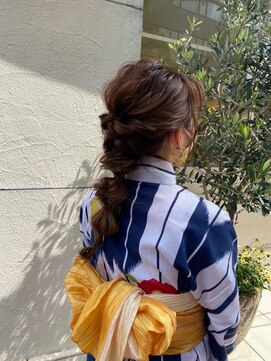 エクリフルール(equri fleur) 【目黒】 浴衣アレンジ