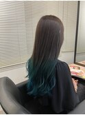 エメラルドグリーングラデーション