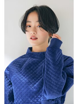 エイチツーオーアヴェダ 渋谷ヒカリエＳｈｉｎＱｓ店 クロードモネＨ２Ｏアヴェダ AVEDAカラー×黒髮　大人ショート【渋谷/渋谷駅】