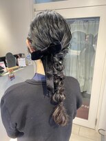 テトラ バイ ネオリーブ 横浜西口店(tetra by neolive)&nbsp;＊ぽこぽこ編みおろしアレンジ＊