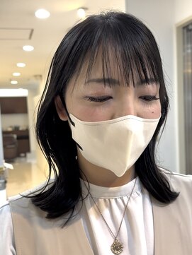 ラウレア(LAULEA) コテ巻き風“ストカール”でナチュラルなパーマ*くびれパーマ