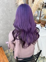 ヘアーデザインルアナ(Hair design Luana.)&nbsp;ハイトーンパープル