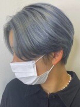 アース 川崎店(HAIR&MAKE EARTH) ハイトーンブルー