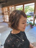 ジェニック 清水(-GENIC)&nbsp;ショートボブふんわりカール