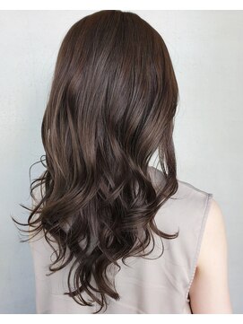 ククル ヘアー(cucule Hair) 京都・西院cuculehair  ツヤツヤロング☆オリーブブラウン