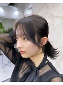 韓国レイヤー/韓国風/ボブ/髪質改善/黒髪/ブリーチなし〔池袋〕